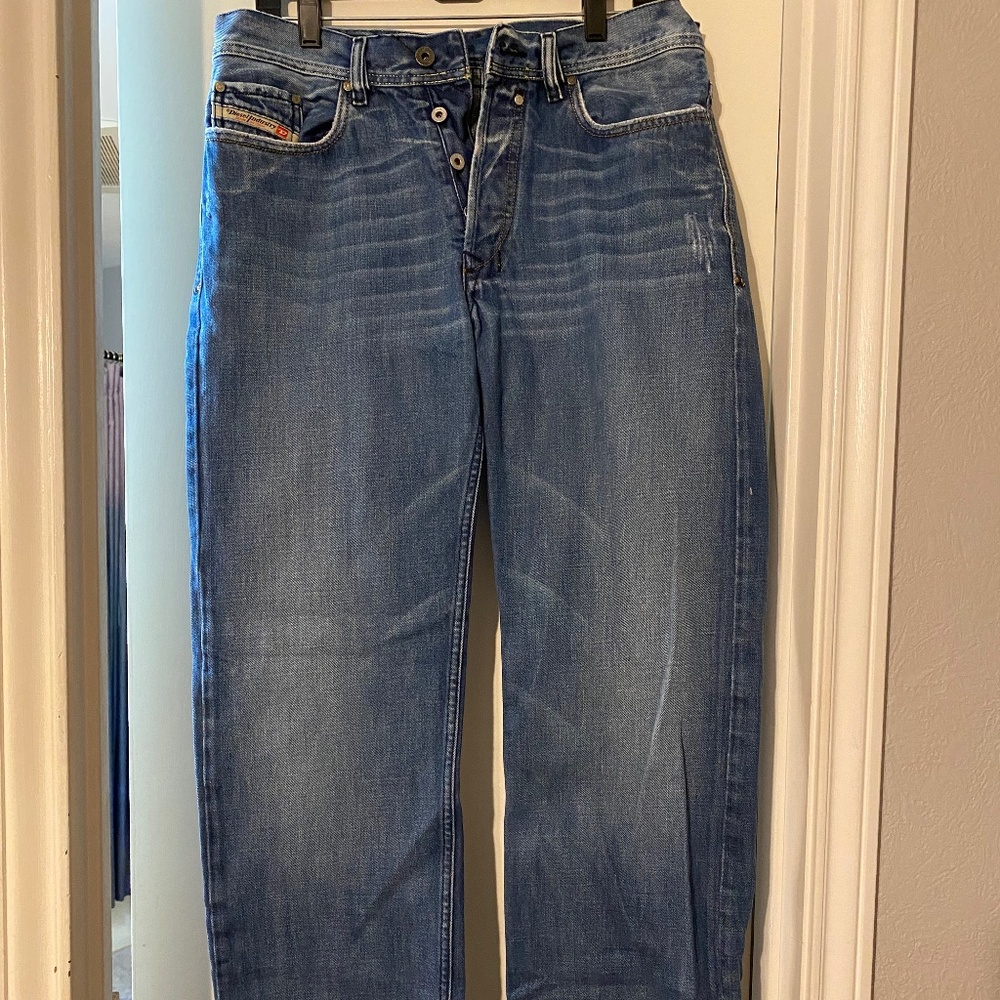 Diesel brand, men’s jeans, size 32w 34l